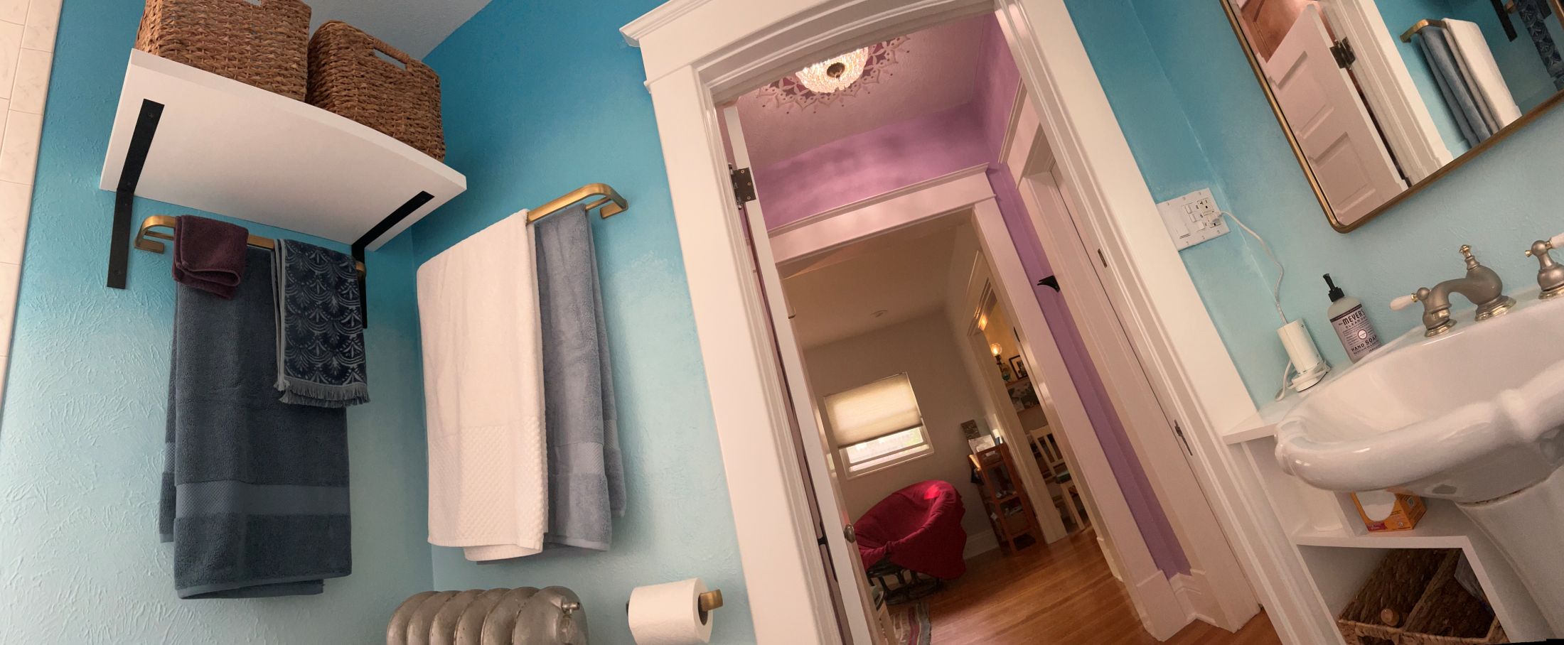 Lavender Residency Bathroom